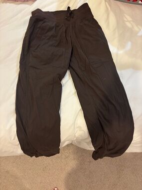 lululemon athletica Women's Dark Brown Drawstring Track Pants
